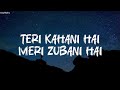 Teri Kahani Hai Meri Zubani Hai Lyrics Hindi Sad Song Aesthetic