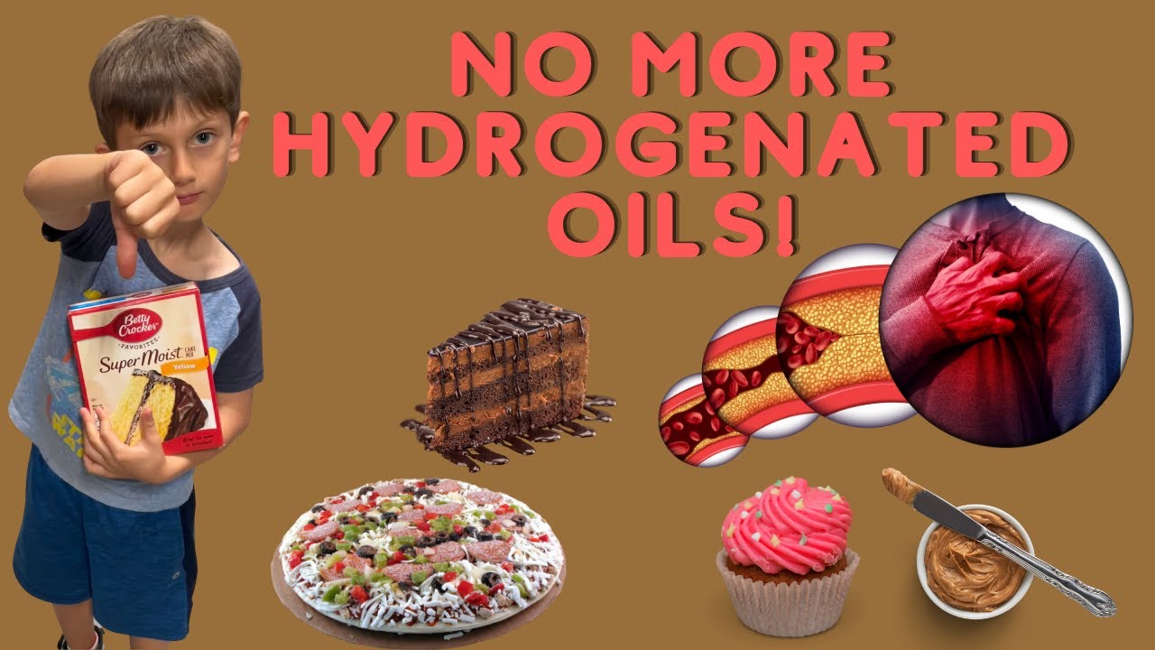 Why does hydrogenated vegetable oil remain solid at room temperature