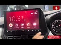Suzuki Fronx Audio System Upgrade Sony XAV AX8100 Fronx Suzuki 2023