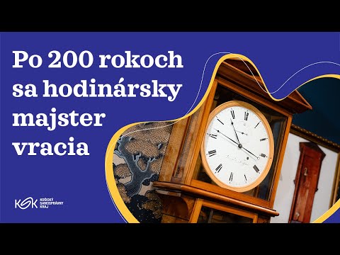1. fotografia fotogalérie Aktuality / Východoslovenské múzeum získalo vzácne 200-ročné hodiny - video