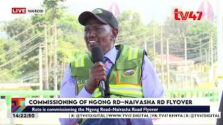 Ruto: I will keep every promise I made and shame my critics as Nairobi transforms