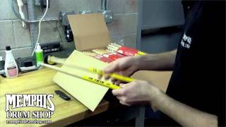 Video thumbnail for Vic Firth Signature Series - Carter Beauford Wood Tip Drumsticks Unboxing by Memphis Drum Shop