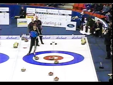 2001 Olympic Curling Trials: Russ Howard vs. Kevin Martin 1 of 3