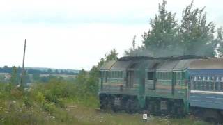 preview picture of video 'Поезд Ивано-Франковск-Минск'