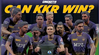 Can I Make KKR Chase 193 To Win IPL 2021 Final vs CSK? - Cricket 19 Scenario Sunday - RahulRKGamer