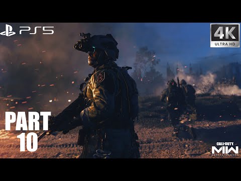 CALL OF DUTY MODERN WARFARE 2 PS5 Walkthrough Gameplay Part 10 4K UHD HDR
