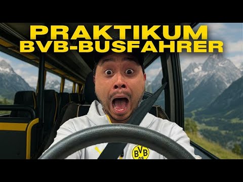 Internship as a team bus driver | BVB Training camp | BVB VLOG