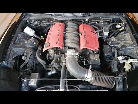 Swapping a LS1 into a FD RX7 Sikky kit part 1