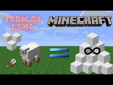 FARM DI LANA MINECRAFT JAVA 1.16.5