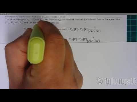 Example 4 Symmetrical Fault Calculation Example 2
