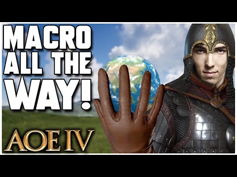 HE DOES SILVER TREE - BUT NO FAST TRADERS?! | AoE4 | Grubby