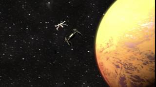 Animation Vaisseau Star Wars