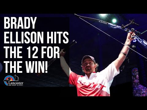 Brady Ellison Hits The 12 For The Win | 2023 Lancaster Archery Classic