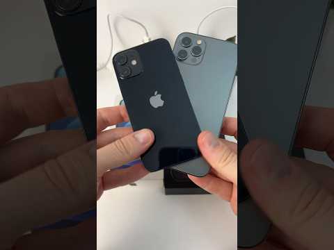 iPhone 12 Mini Vs 12 Pro Power On Boot Speed Test Comparision 🆚