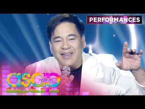 Martin Nievera performs his hit song "Ikaw Ang Lahat Sa Akin" ASAP Natin 'To