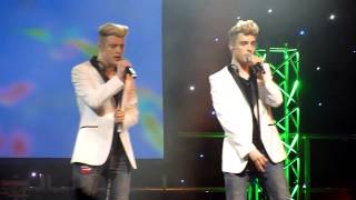 Jedward Singing &#39;Hero&#39; - Cork 26/7/13