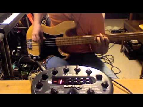 Line 6 Bass POD Multi-Effect and Amp Modeler 2001 - 2003 - Black image 8