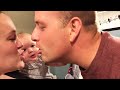 Babies Reaction When Daddy Kiss Mommy Pew Baby