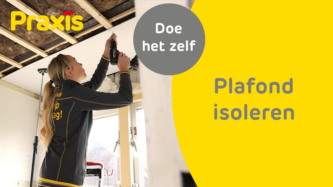 Hoe kan je jouw plafond isoleren?