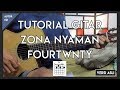 Tutorial Gitar ( ZONA NYAMAN - FOURTWNTY ) VERSI ASLI LENGKAP!