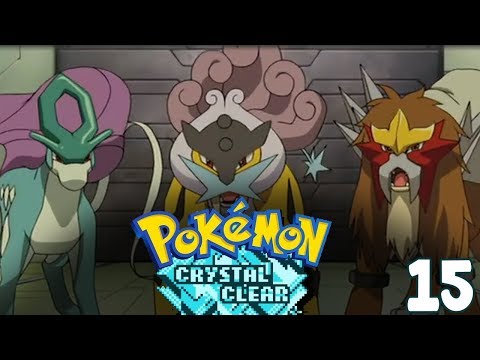 Pokemon Crystal Clear Part 15 - We Meet The Three Legendary Beasts!