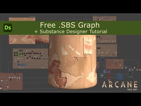 [Tutorial] Stylized Wall Material in Substance Designer
