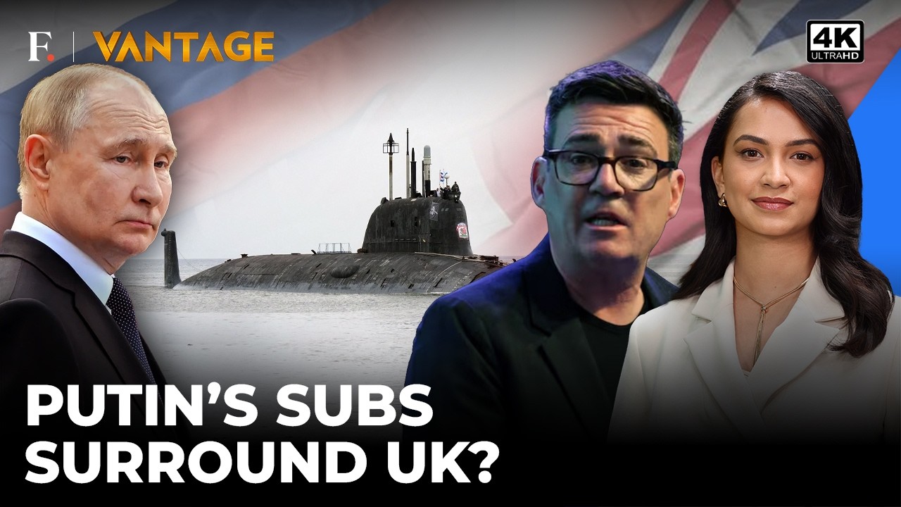 Putin’s Submarines ‘Surround’ UK as Royal Navy Tracks Russian Nuclear-Capable Sub | Vantage | 4K
