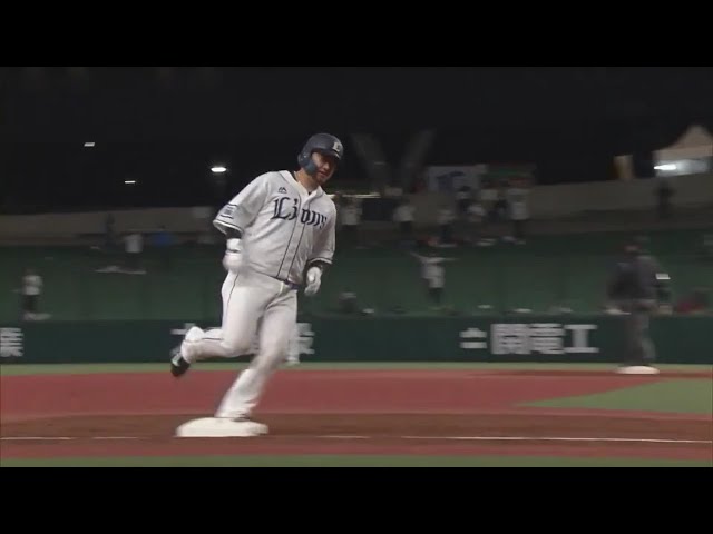 【5回裏】ライオンズ・森 バックスクリーンへの逆転3ランホームラン!! 2020/10/27 L-E