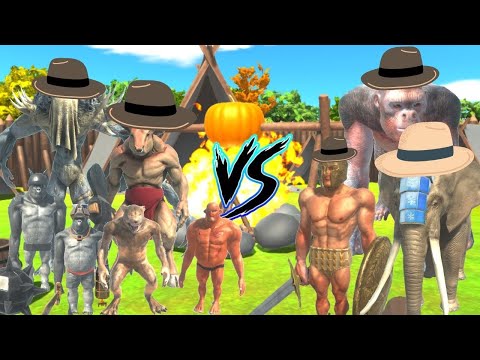 SCOUT SCOURGE + REVOLTED PRIMATES + S. MINOTAUR + FANTASY VS SCOUT GORO + REVOLTED INFERNALS  +