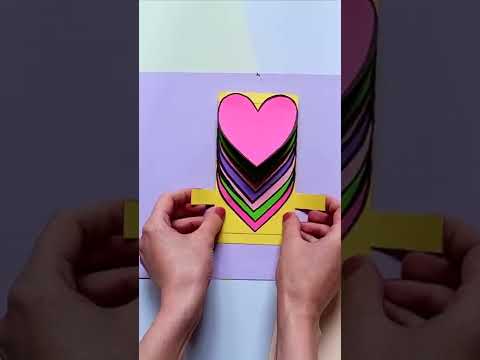 DIY Waterfall Card for Mother's Day 