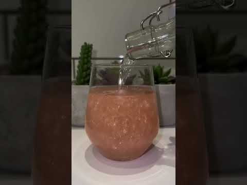 Make a Rose Gold Edible Glitter Drink 💗🌟