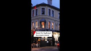 Dorongan bagi kancah musik live Sydney karena tempat-tempat pertunjukan memanfaa