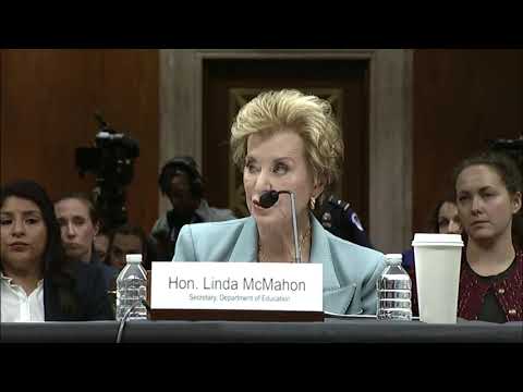 Rounds Questions Secretary McMahon at Appropriations Subcommittee Hearing
