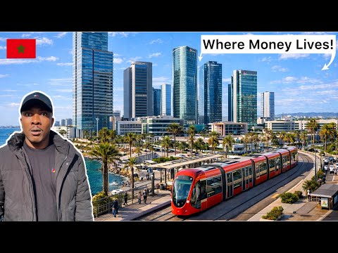 Morocco’s Richest District 🇲🇦💰 (Casablanca Finance City)