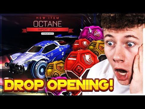 Die BESTEN DROP OPENINGS der WELT in ROCKET LEAGUE! 😨 | Rocket League deutsch