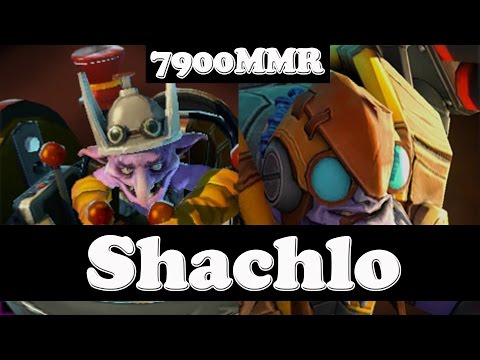 Dota 2 - Shachlo 7900 MMR Plays Timbersaw And Tinker  - Ranked Match Gameplay