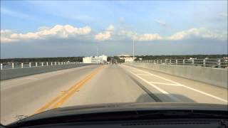 preview picture of video 'Best Belleair Beach Causeway Bridge Video in 1080HD Pinellas County, Florida DSC HX200V'
