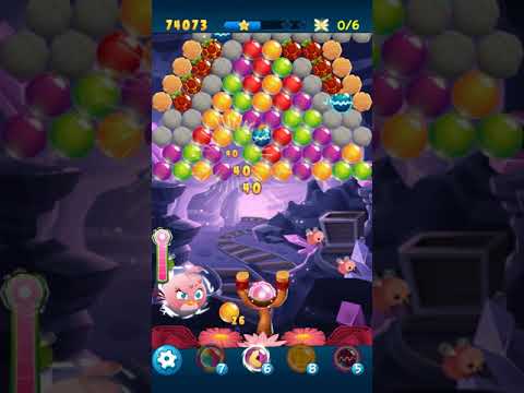 Angry Birds POP Bubble Shooter - Level 75. Gameplay Android walkthrough
