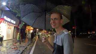 Typhoon Kajiki Cancelled our Boat Cruise - Chill around Hoa Kiem Lake then....