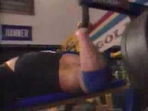 Bodybuilder Jim Quinn WBF Workout.