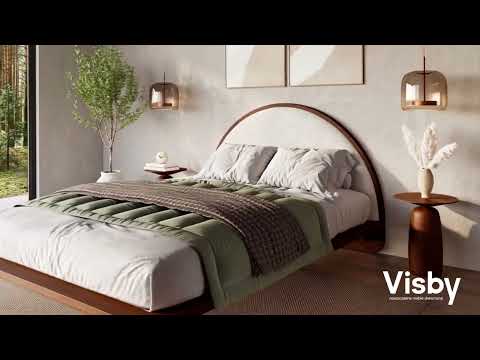 Meuble TV ARHUS Imitation noyer