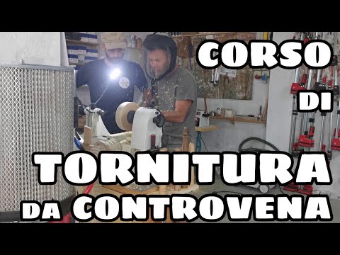 Ho partecipato ad un corso Tornitura da Controvena | Fai da te