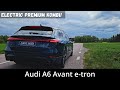 2025 Audi A6 Avant E Tron Performance 367hp Walkaround Acceleration Fly By Range Test 4K