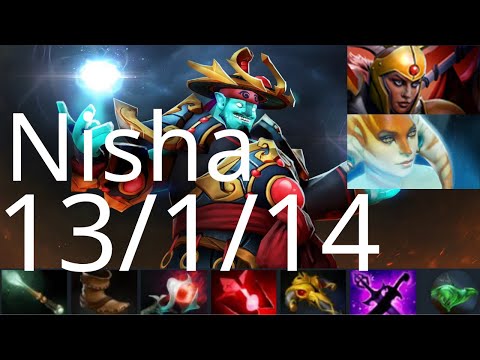 Nisha Storm Spirit vs Beastmaster, Naga Siren, Pangolier - Secret vs SMASH g3 DreamLeague dota2
