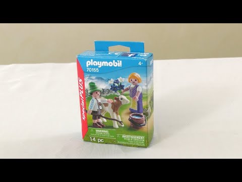 Unboxing Playmobil: The Children and the Calf (2019) – 70155