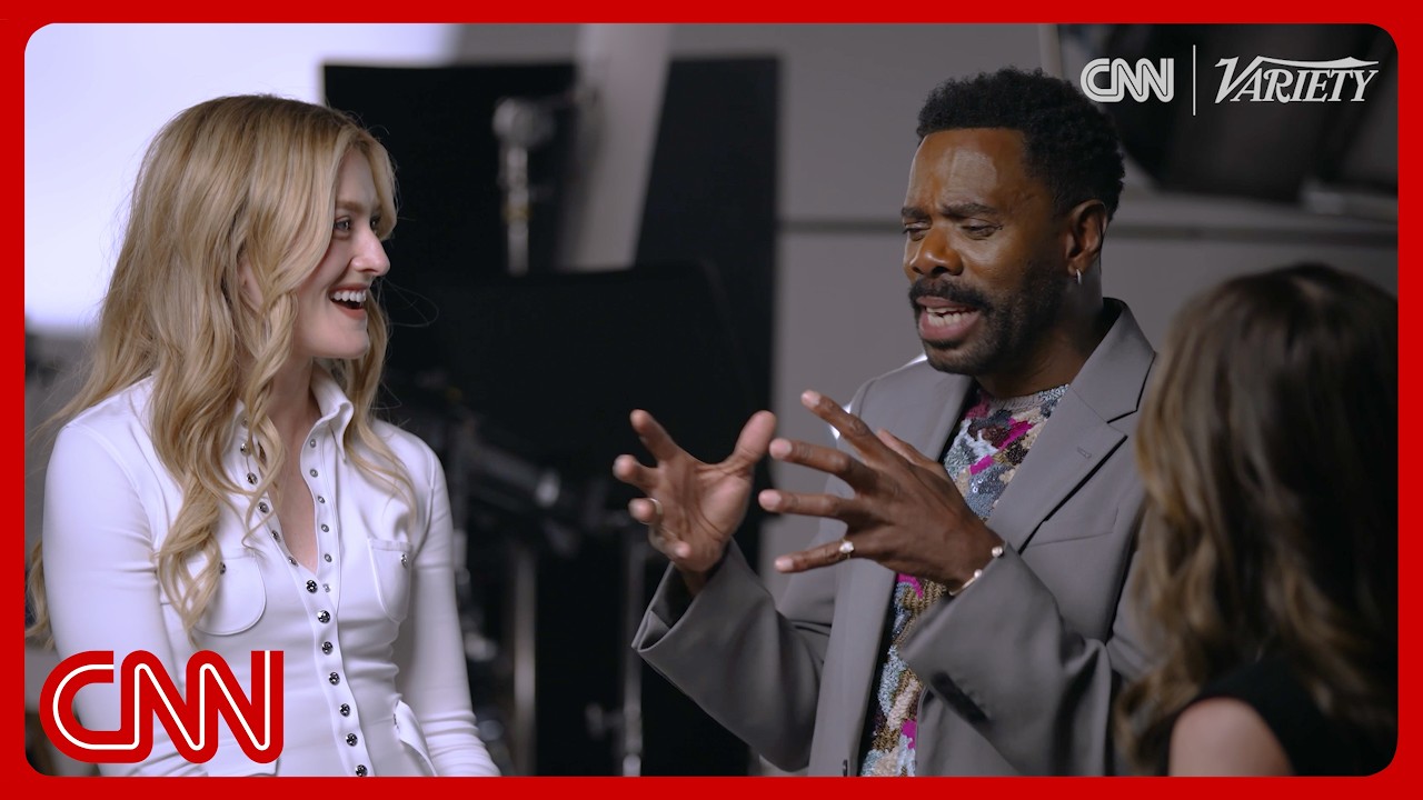Sarah Pidgeon & Colman Domingo's storytelling approach via fashion | Variety & CNN Actors on Actors