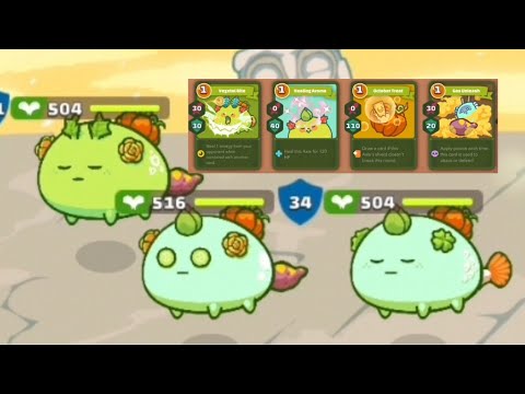 How to Kill 3 Plants with Poison, Steal Energy and Heal in Axie Infinity Arena / 2,500+ MMR