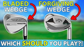 Do Forgiving Wedges HELP Your Game?! Blade Wedge vs Cavity Back Wedge - Performance Test!!