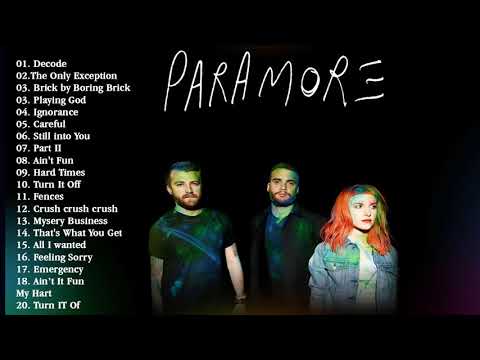 Paramore Greatest Hits  2020 Full album - The Best of Paramore playlist