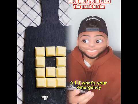 ￼ When your friend takes the prank too far…😳😂💀#comedy ￼